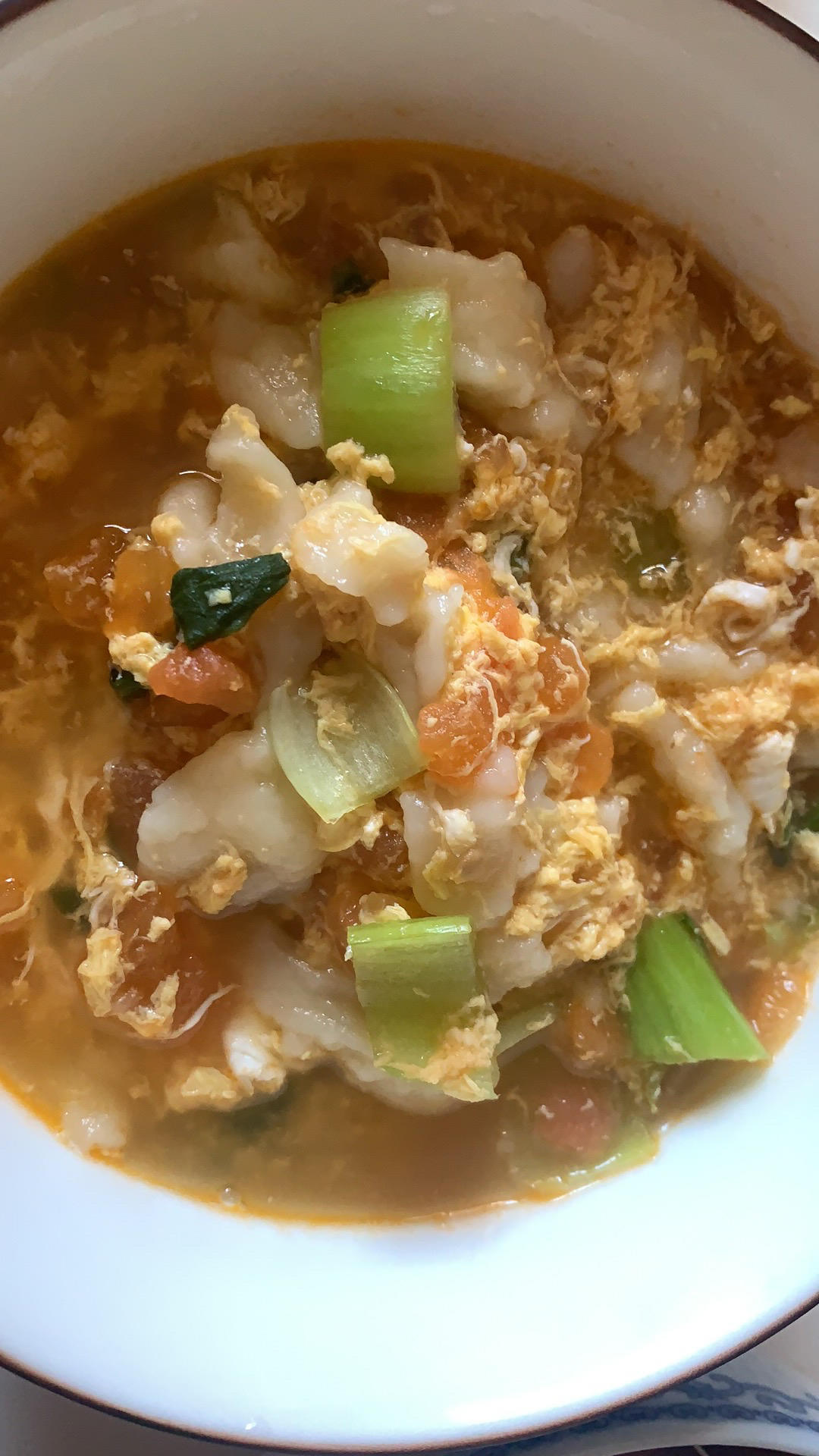 简单早餐-疙瘩汤