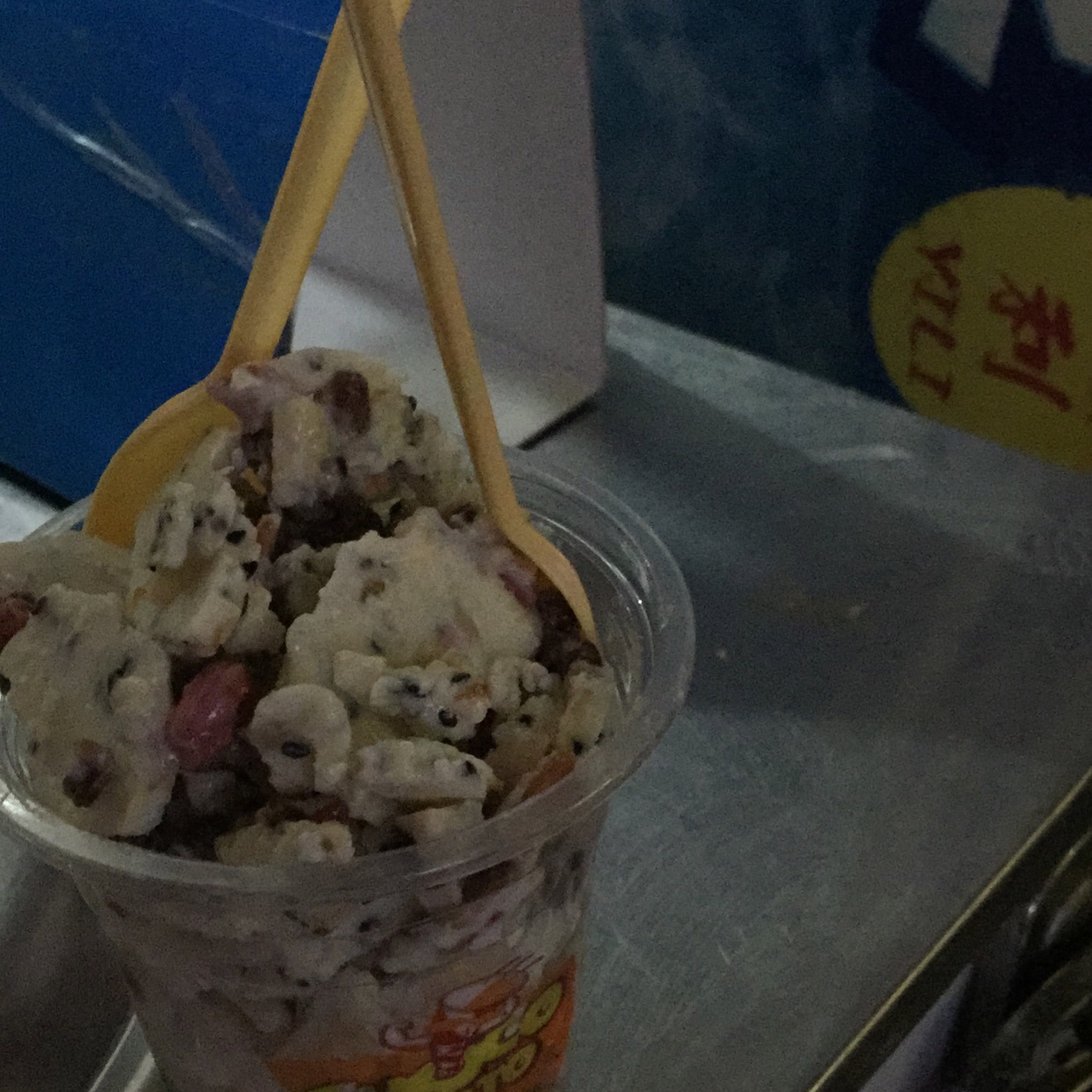 旅行中的美味。