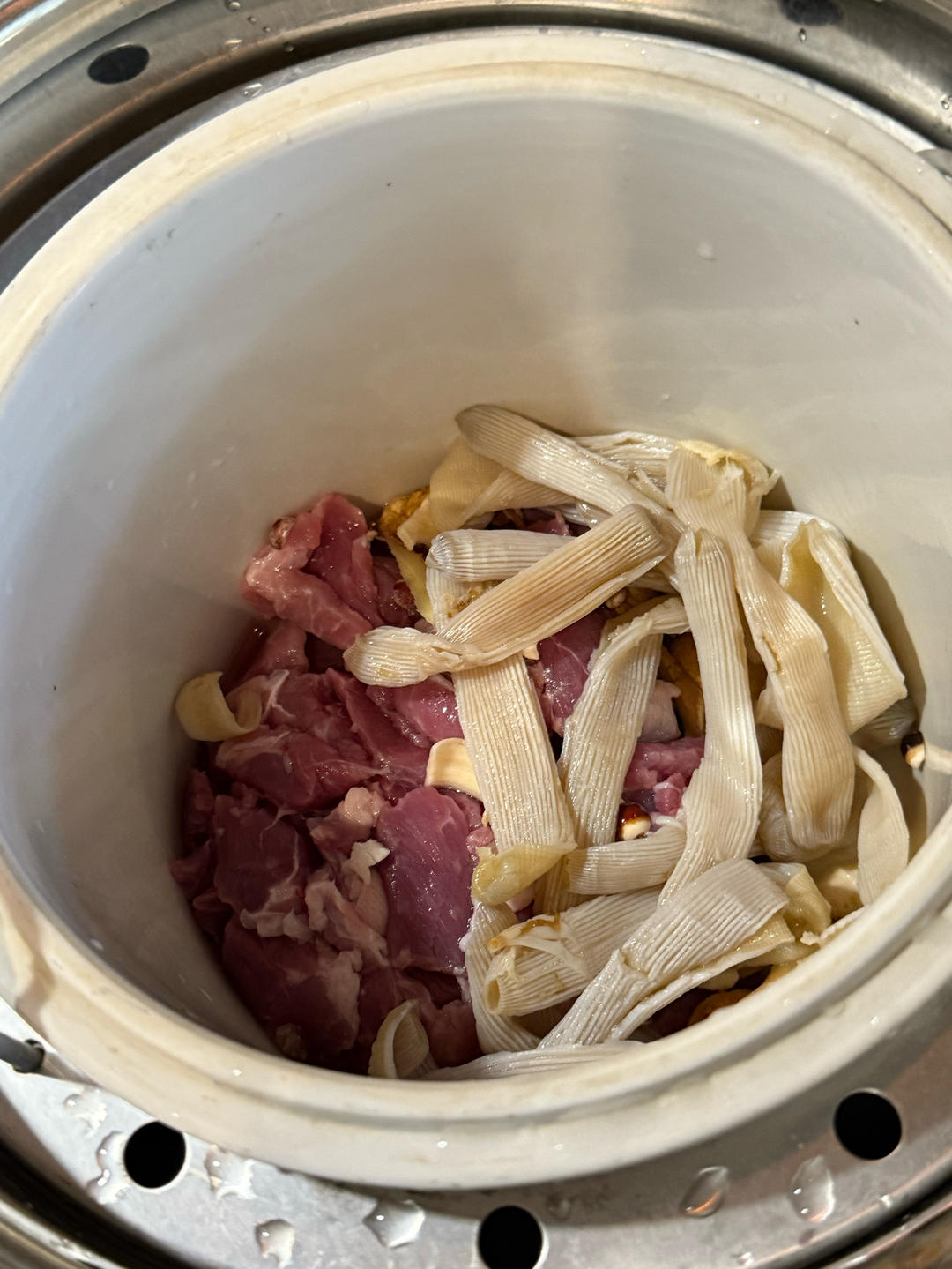 沙虫瘦肉汤