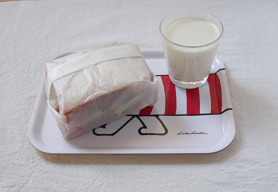 纯奶手撕吐司的做法 步骤1