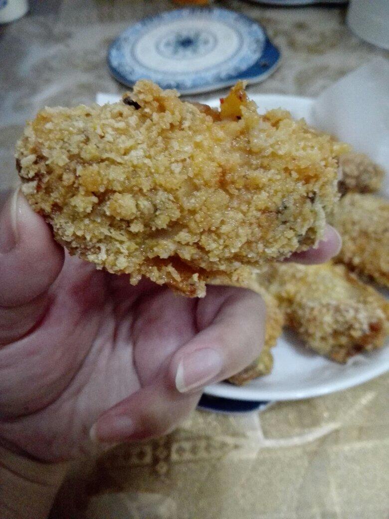 香脆辣味炸鸡翅