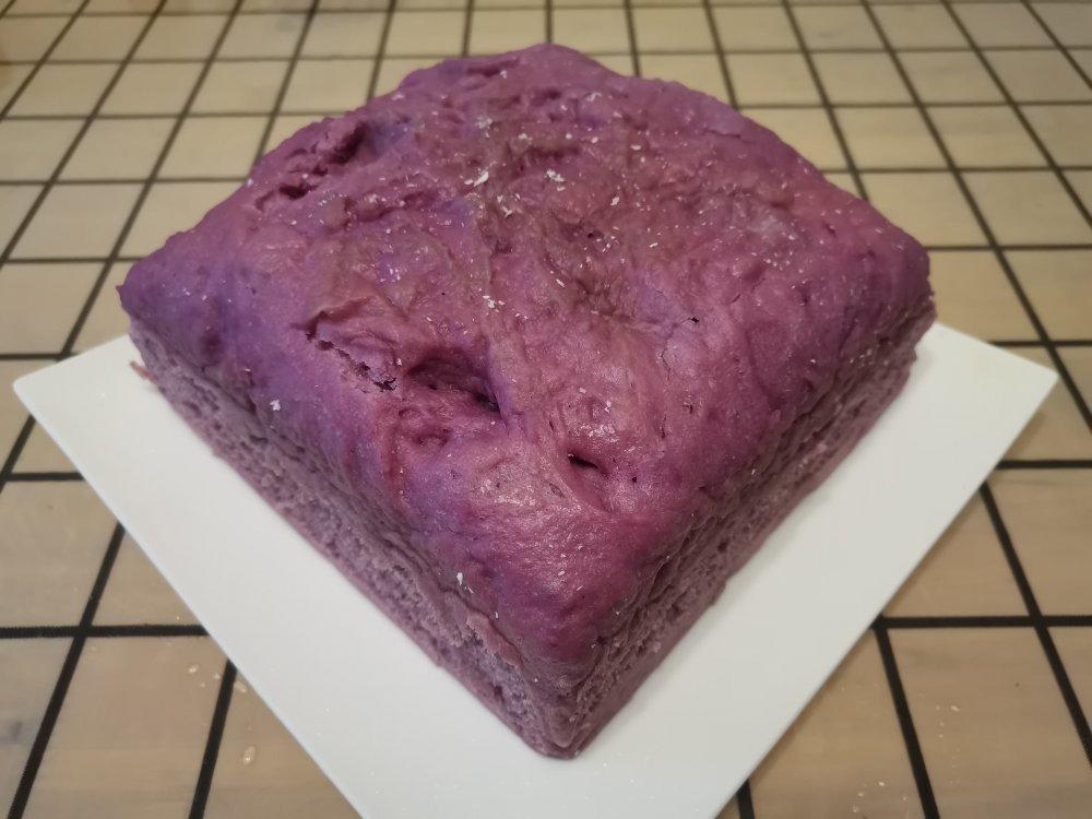 紫薯发糕