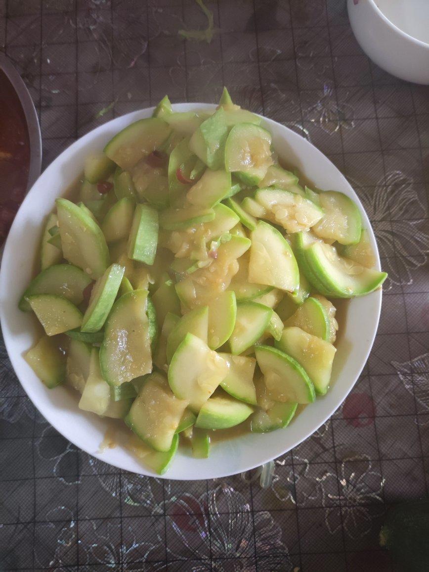 胃口大开的醋溜葫芦瓜