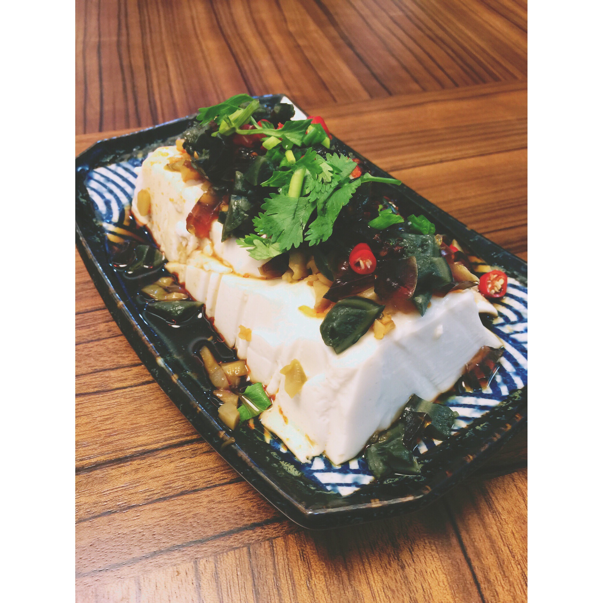 皮蛋豆腐