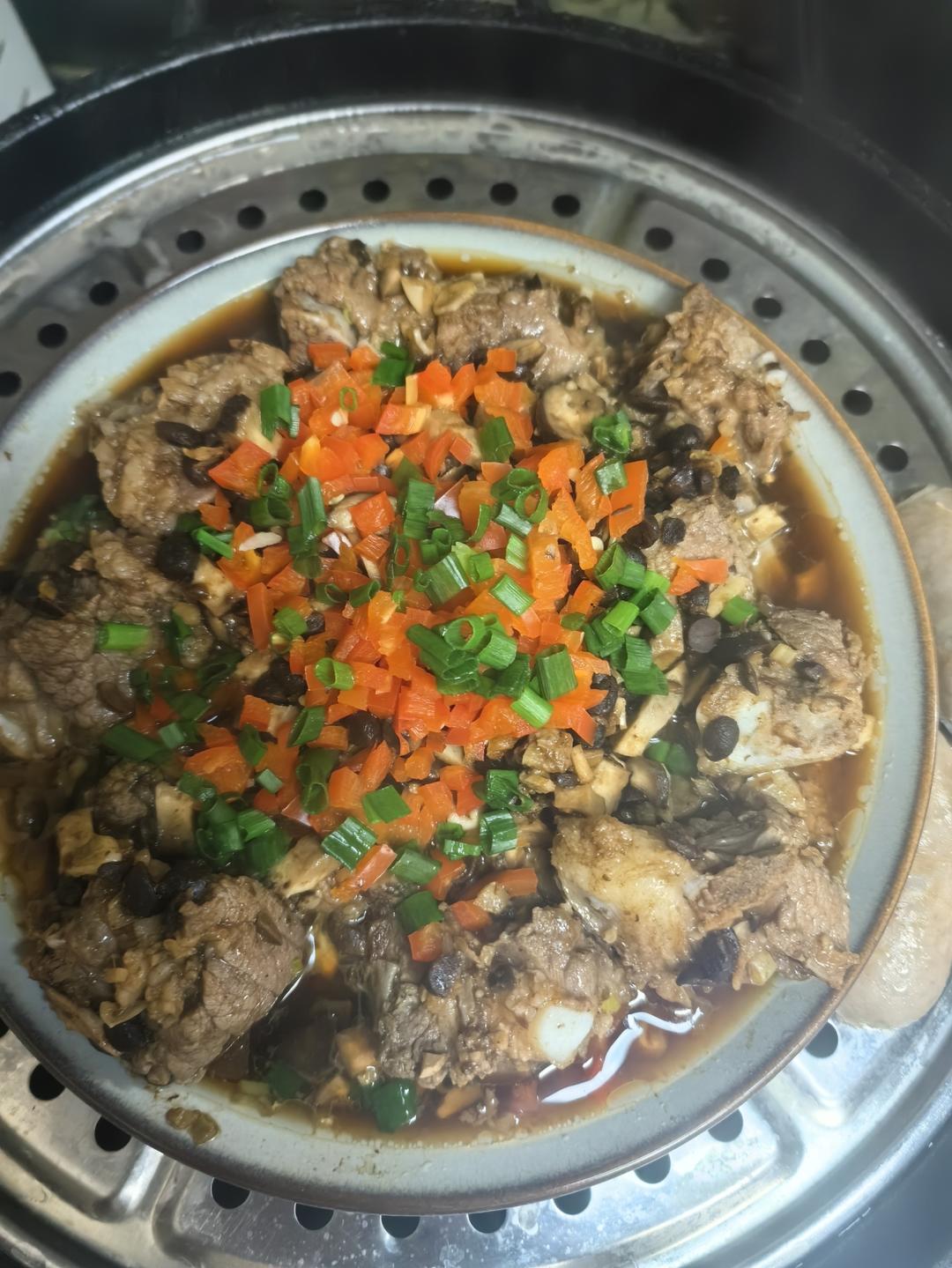 厨师长教你：“香菇豆豉蒸排骨”的家常做法，味道很赞