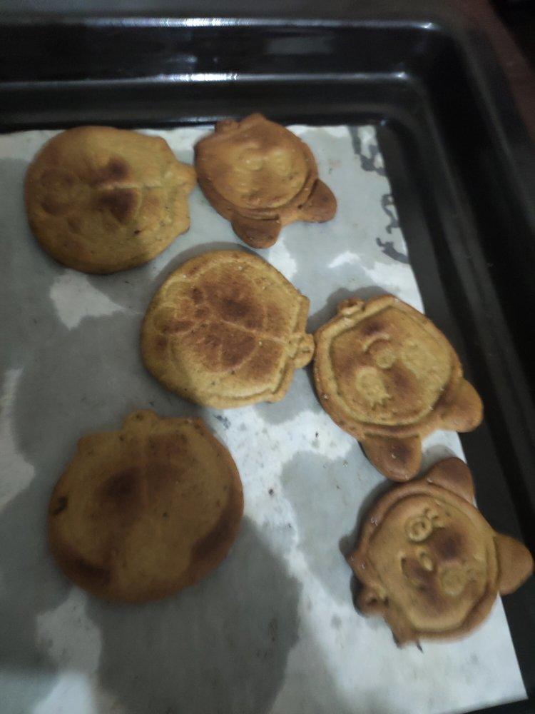 没有模具也能做的卡通饼干