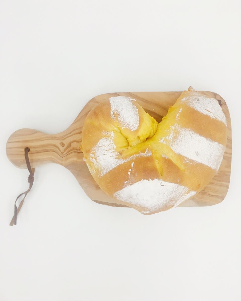 南瓜乳酪软欧包