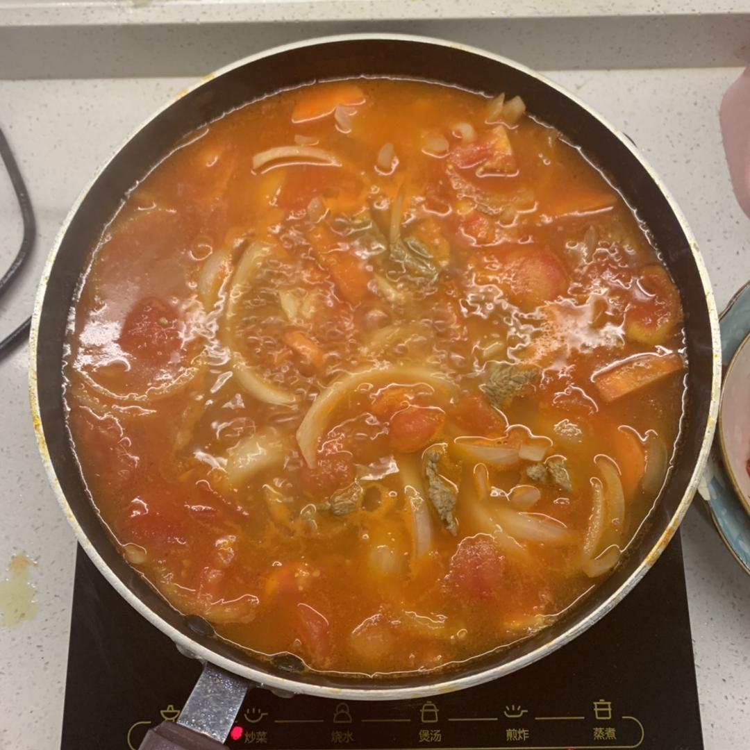 番茄牛肉汤