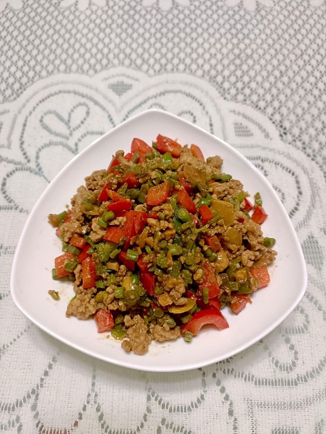 下饭菜的天花板——肉末豆角