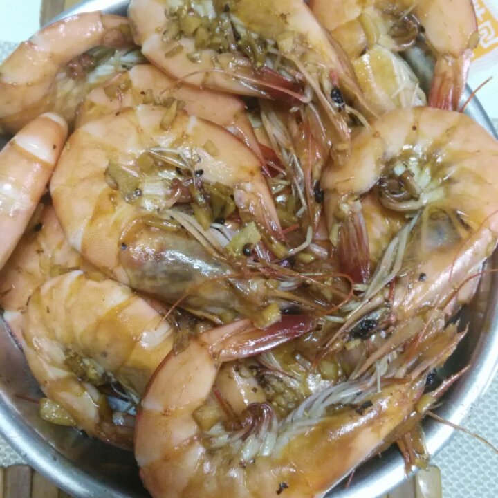 新加坡黑胡椒虾