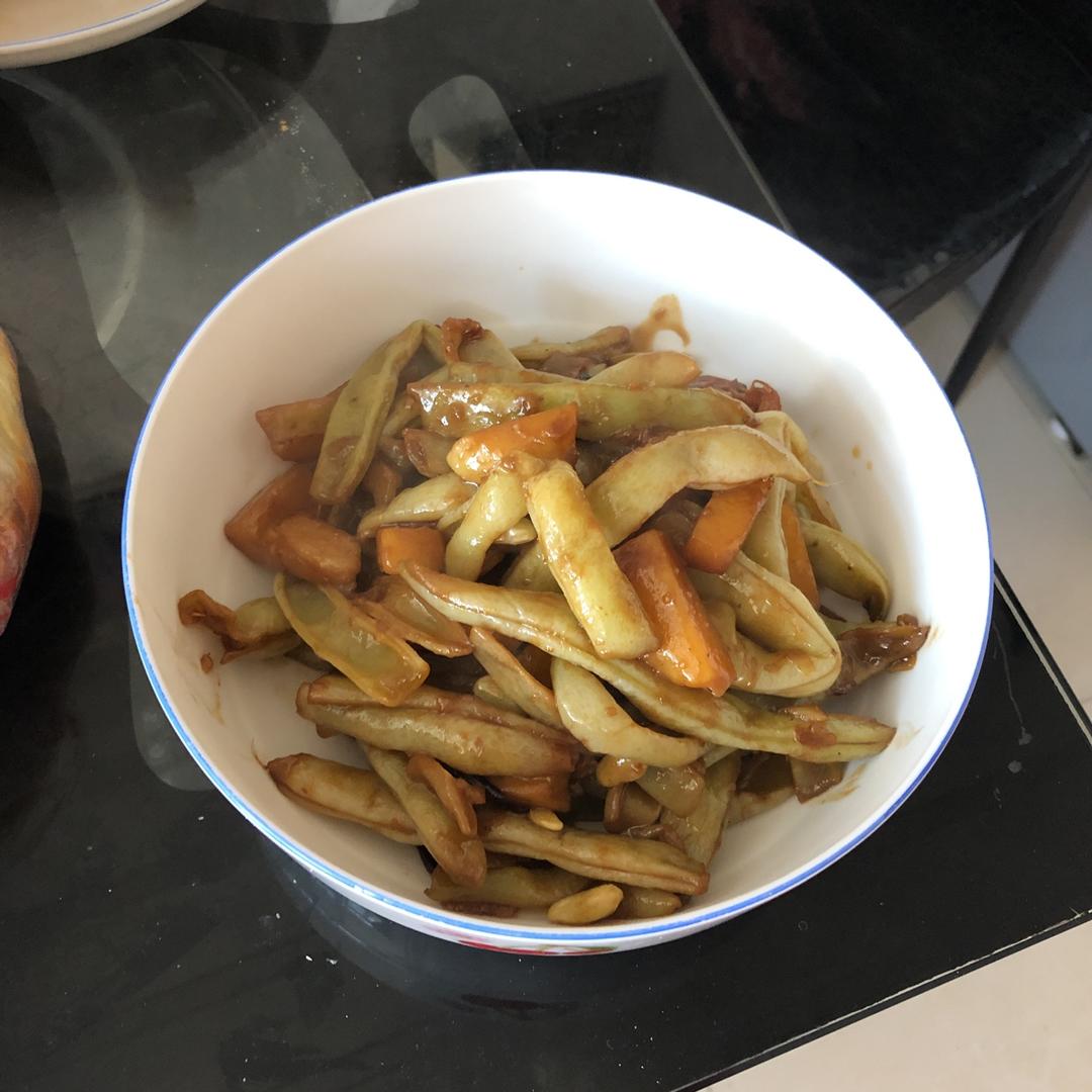 土豆炖豆角