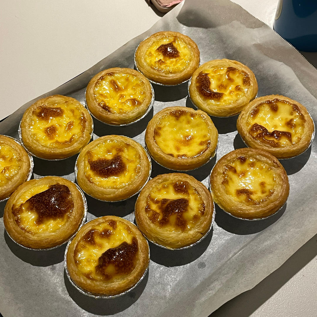 超嫩滑的葡式蛋挞(全蛋版)新手友好『秒杀KFC』