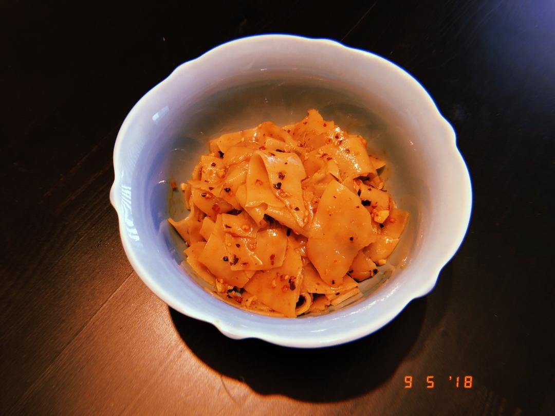 不用水洗的自制凉皮，零失败