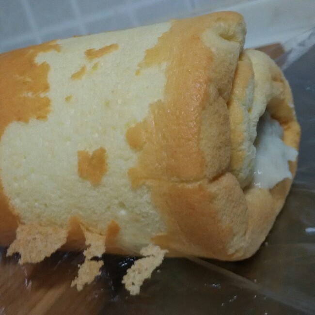 烫面戚风蛋糕卷，平凡，不平淡。