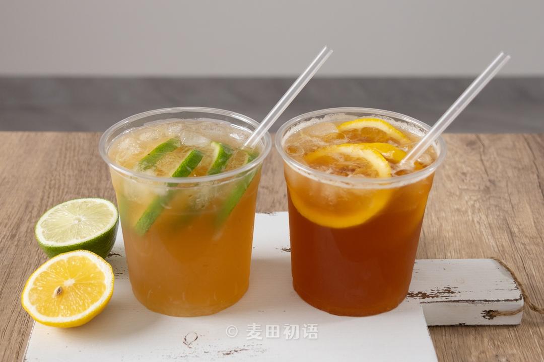 清爽好喝的手打柠檬茶