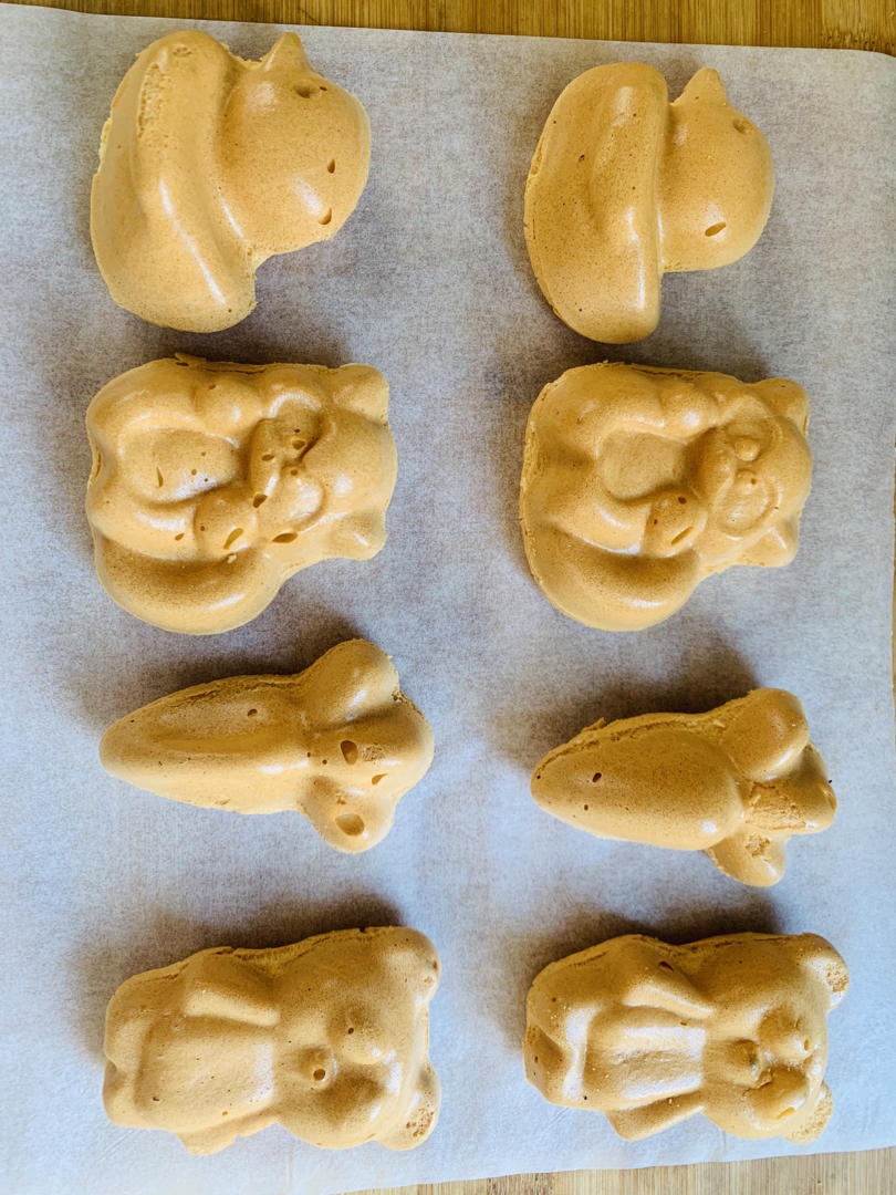 好脱模，超可爱，这款小动物戚风蛋糕绝了