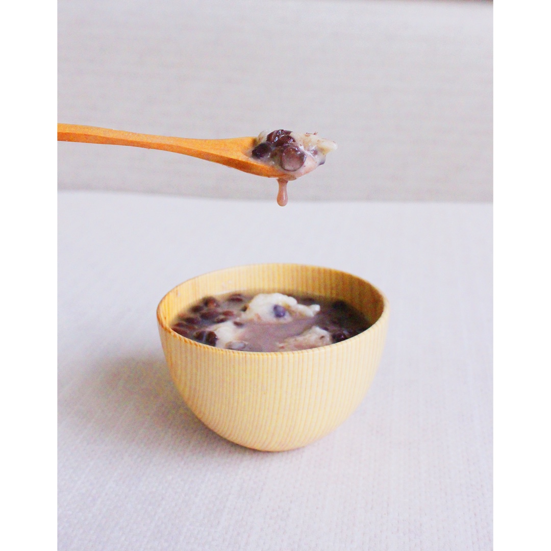 日式麻糬红豆汤