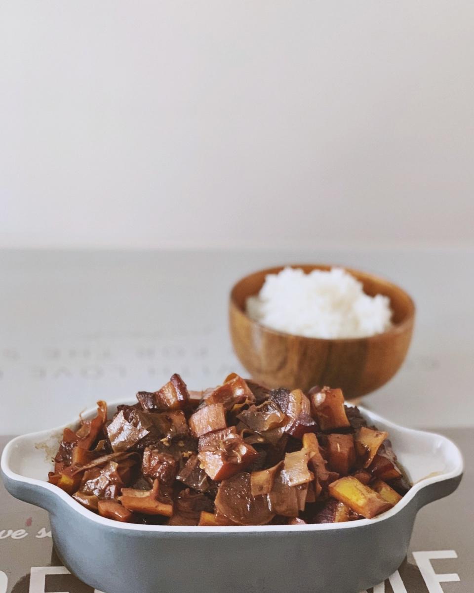 堂妈小厨——笋子烧肉