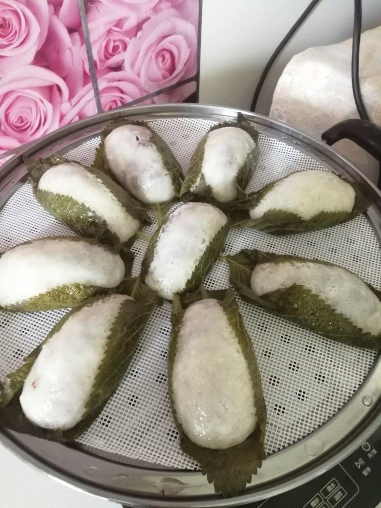 娜娜涵涵泽泽宝做的苏叶饼苏叶干粮苏耗子苏叶饽饽