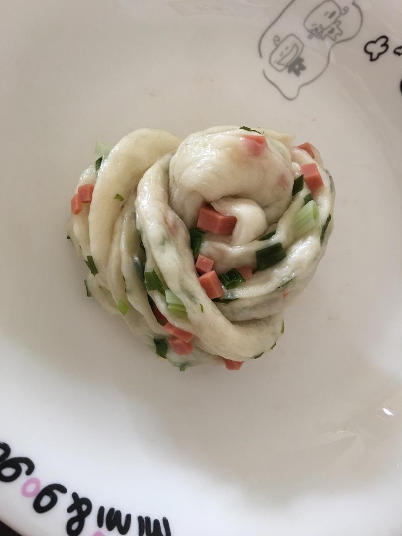 香葱火腿花卷