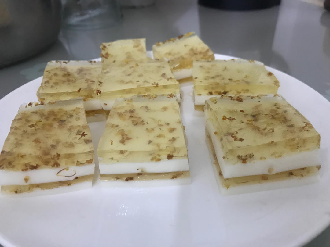 椰汁桂花糕