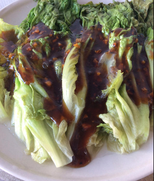 家常菜 蚝油生菜