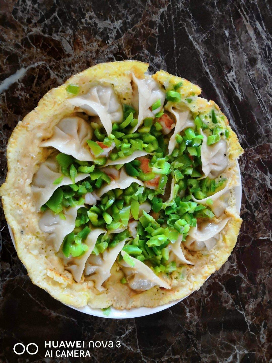 冷冻水饺🥟版抱虾煎饺