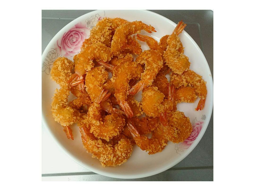 面包糠炸虾