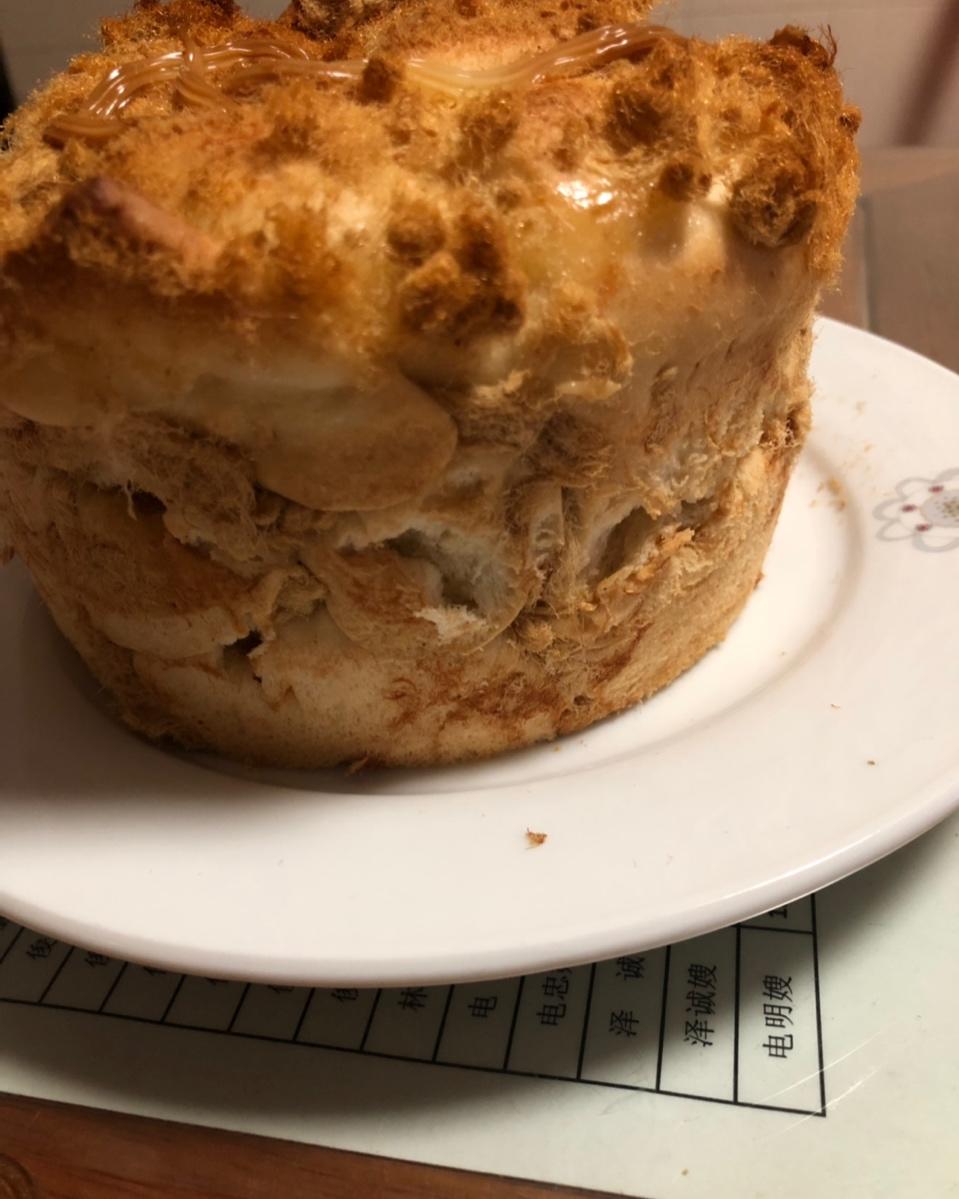肉松手撕面包—超软会爆浆的面包哟