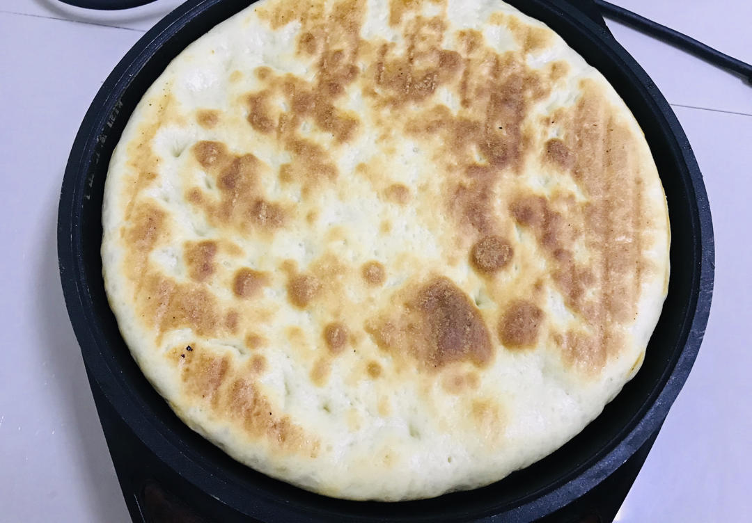 静儿小宝贝做的火烧馍新手不翻车电饼铛