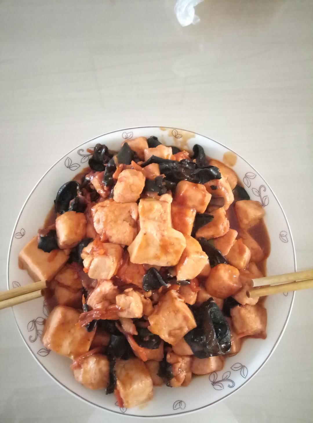 鱼香豆腐