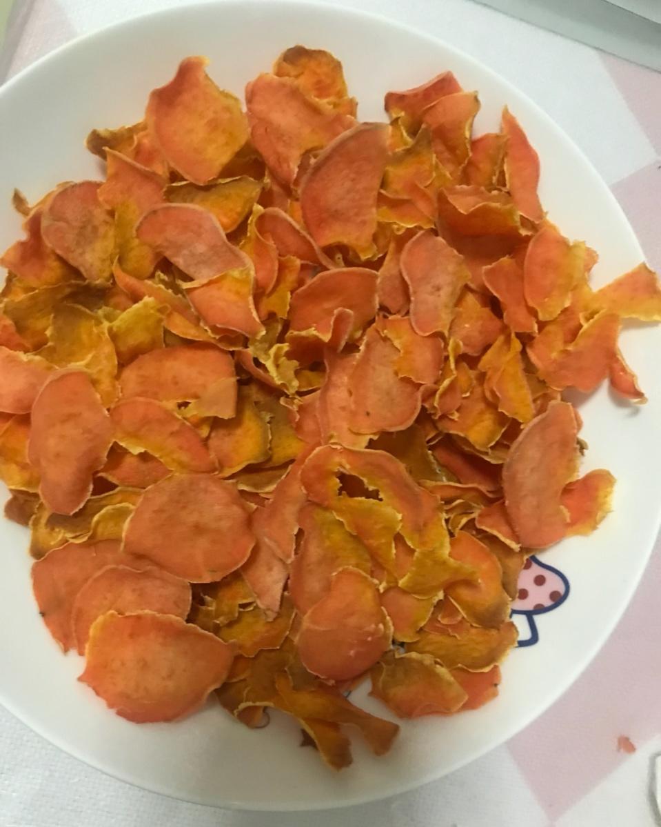 【香脆烤薯片】无油无糖 懒人零食