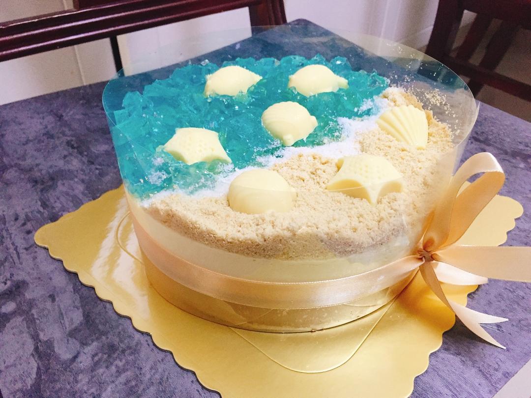 海洋酸奶慕斯蛋糕