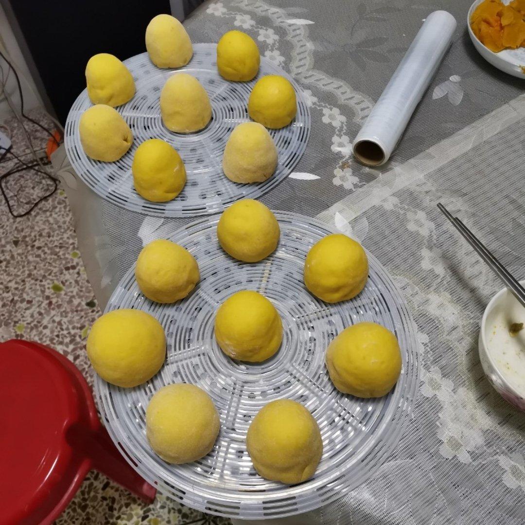 南瓜奶香小馒头