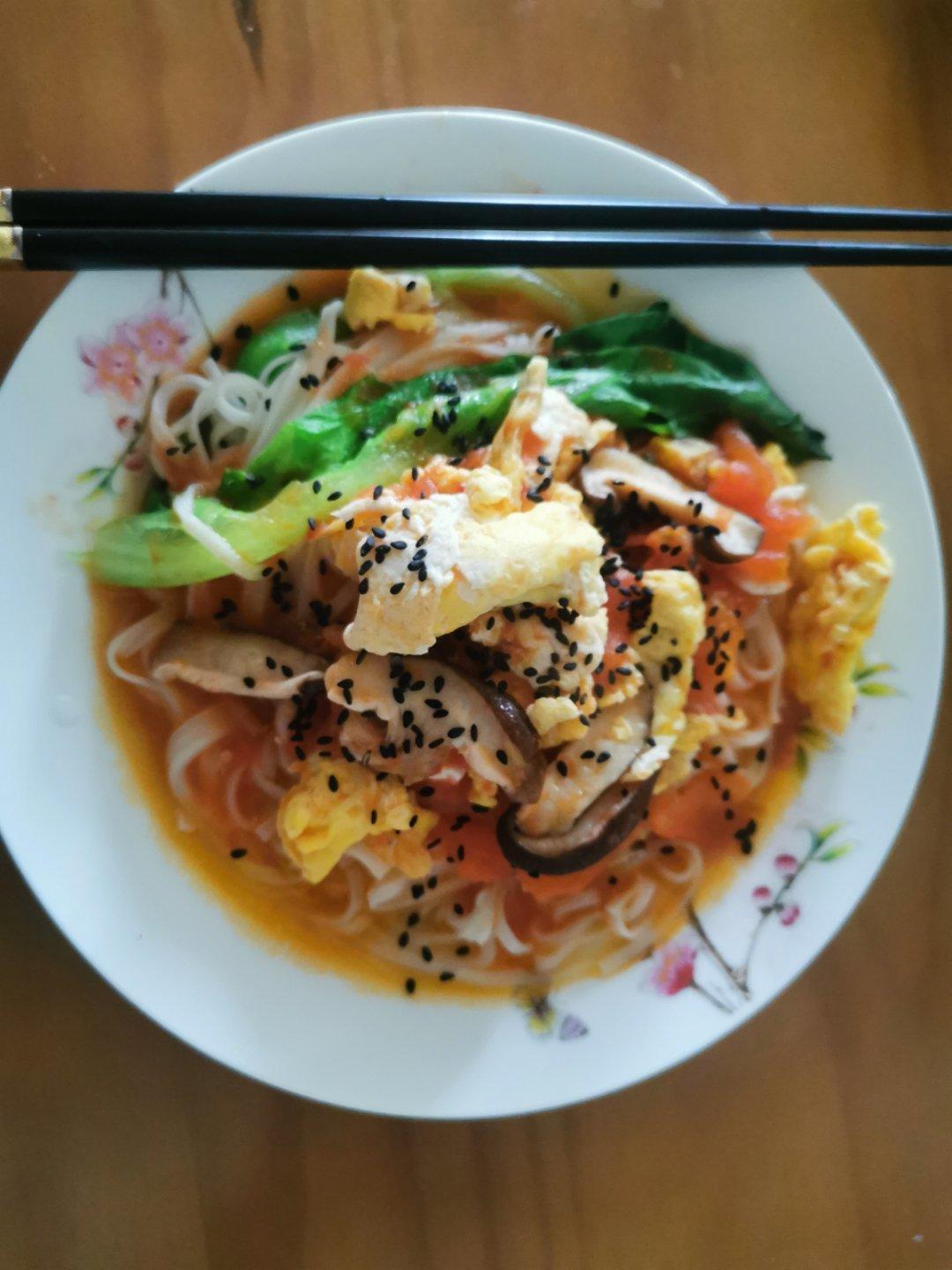 西红柿鸡蛋打卤面