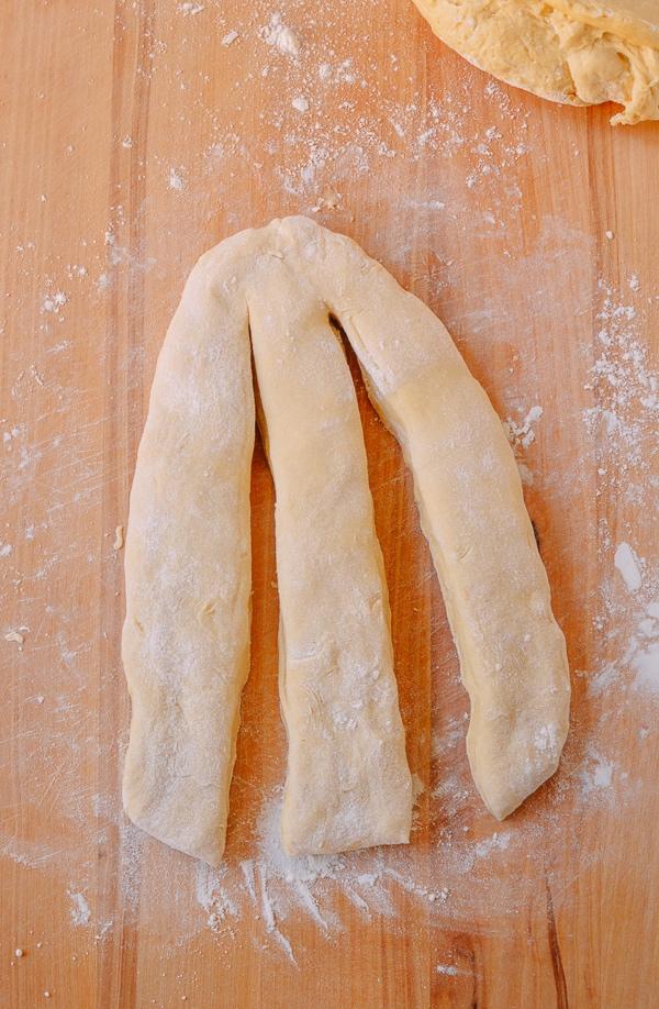 纯奶手撕吐司的做法 步骤1