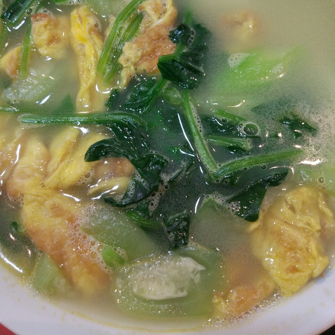 丝瓜蛋汤