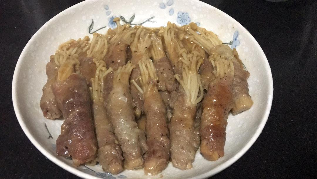 金针菇肥牛卷