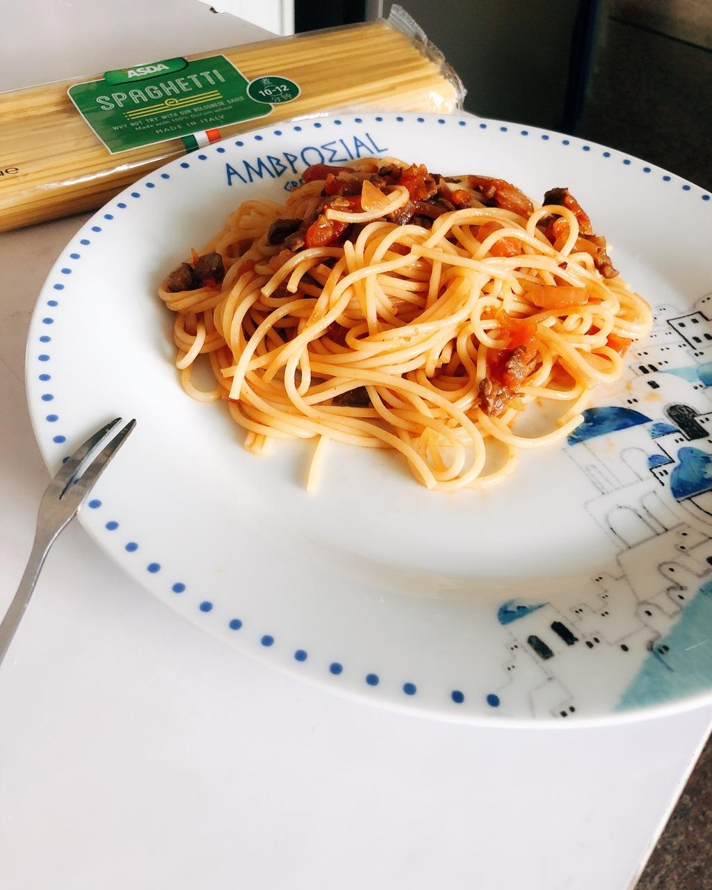 【番茄肉酱意面】