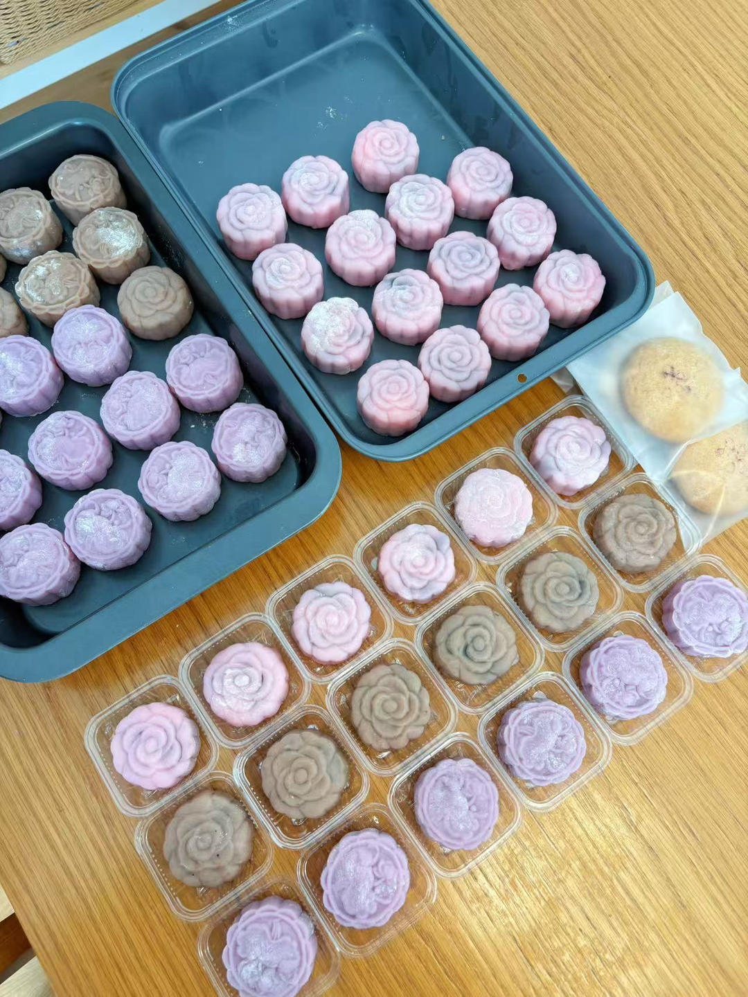 免蒸烤，香甜软糯的奥利奥冰皮月饼，巨好吃