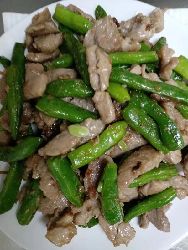 四季豆炒肉