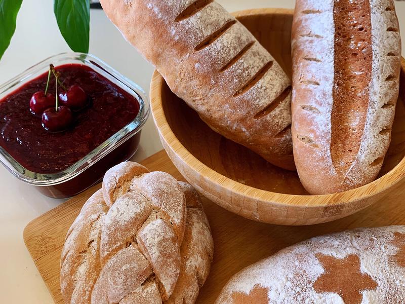 纯奶手撕吐司的做法 步骤1