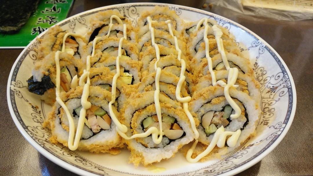反卷肉松寿司