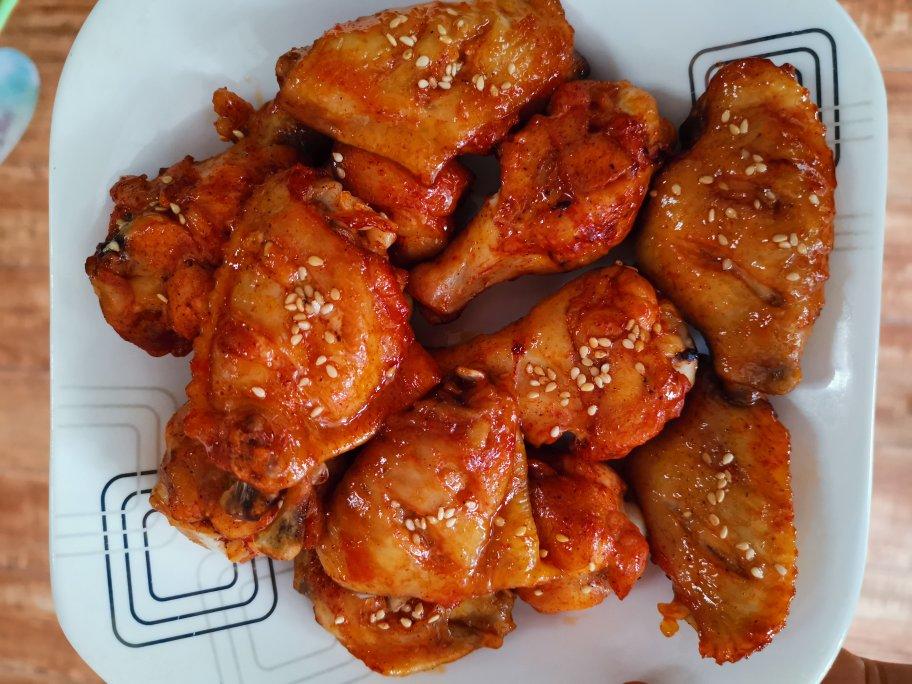 奥尔良烤翅🍗【烤箱版】