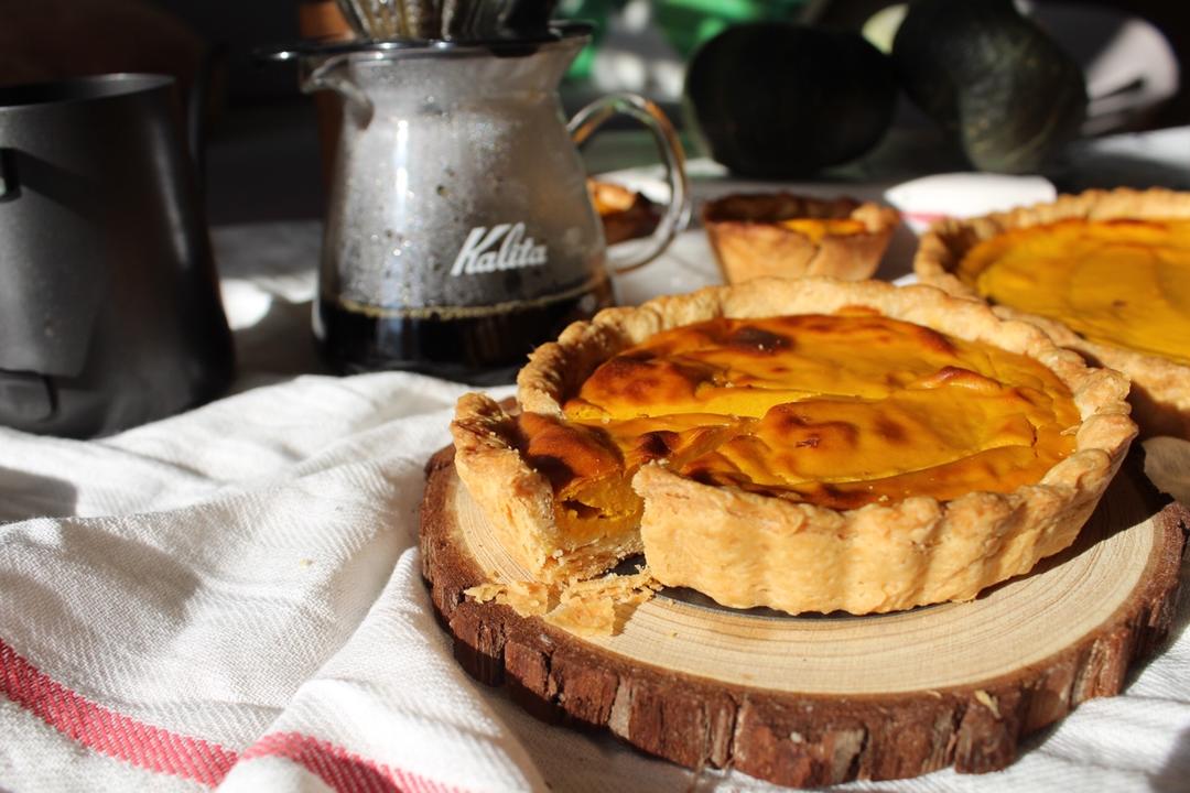 秋之食语-奶香南瓜派