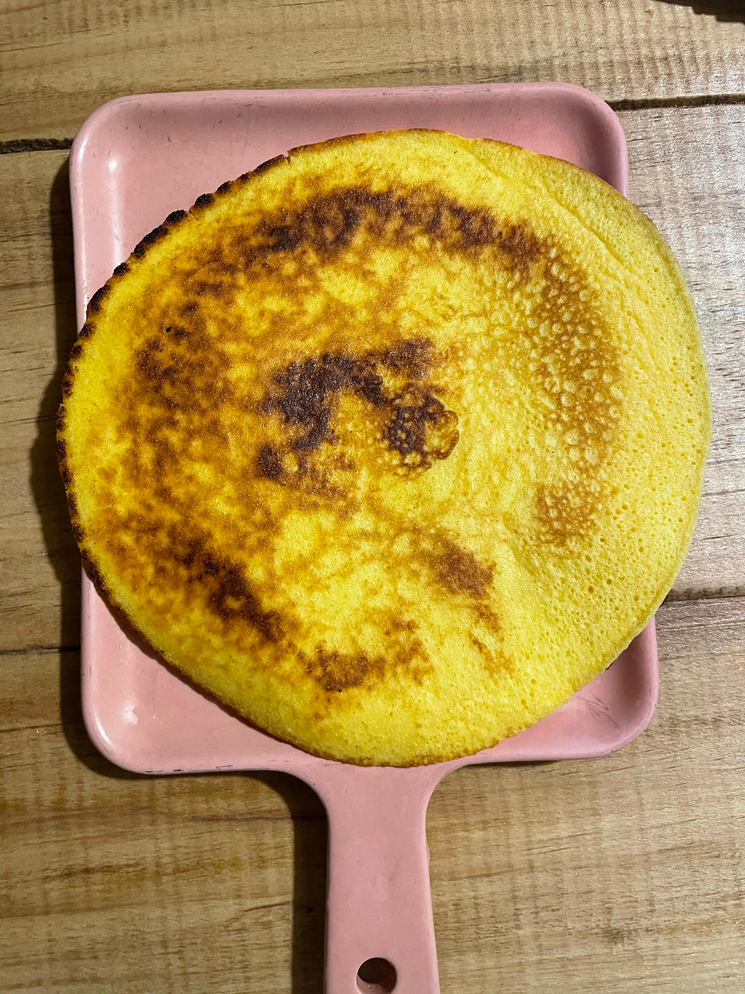 奶香玉米饼