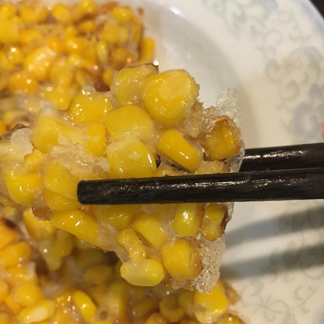 冰花玉米烙（不需要技巧百分之百成功）