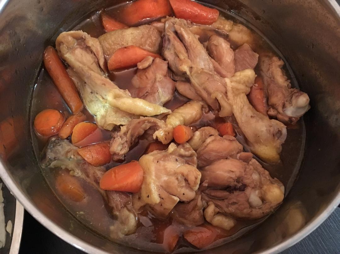 鸡翅萝卜煮物