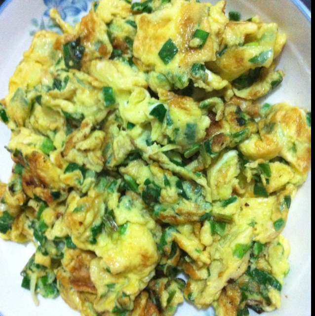 韭菜炒鸡蛋