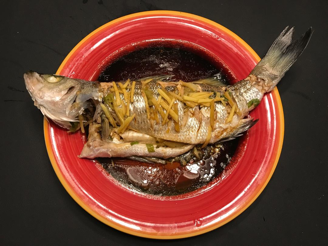 饭店口味的清蒸鲈鱼